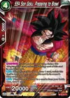 Product image for SS4 Son Goku, Preparing to Brawl