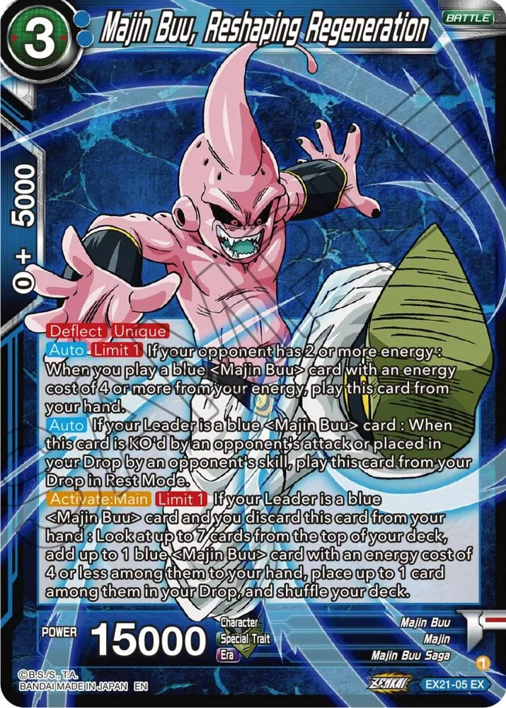 Majin Buu, Reshaping Regeneration from 5th Anniversary Set - Dragon Ball Super: Masters