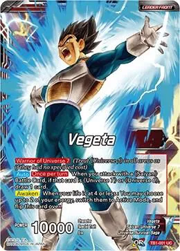 Vegeta // Saiyan Bond Vegeta — Tournament of Power — Dragon Ball Super: Masters