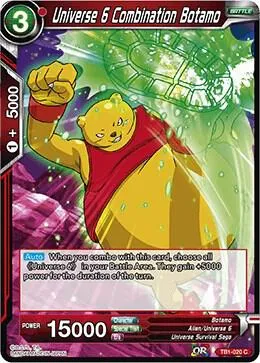 Universe 6 Combination Botamo — Tournament of Power — Dragon Ball Super: Masters