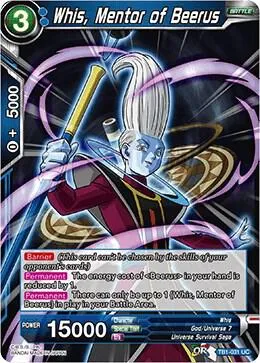 Whis, Mentor of Beerus — Tournament of Power — Dragon Ball Super: Masters