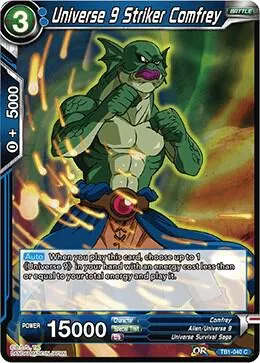 Universe 9 Striker Comfrey — Tournament of Power — Dragon Ball Super: Masters