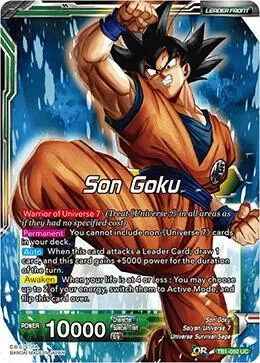 Son Goku // Sharpened Power Son Goku — Tournament of Power — Dragon Ball Super: Masters