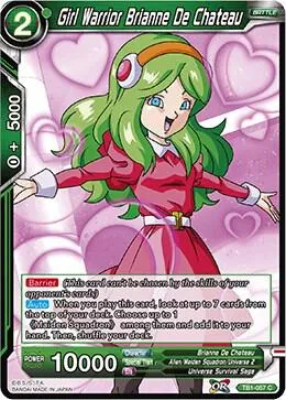 Girl Warrior Brianne De Chateau — Tournament of Power — Dragon Ball Super: Masters