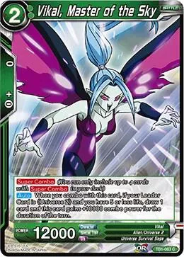 Vikal, Master of the Sky — Tournament of Power — Dragon Ball Super: Masters
