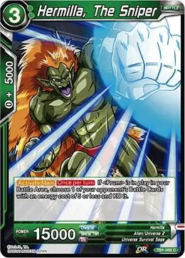 Hermilla, The Sniper — Tournament of Power — Dragon Ball Super: Masters
