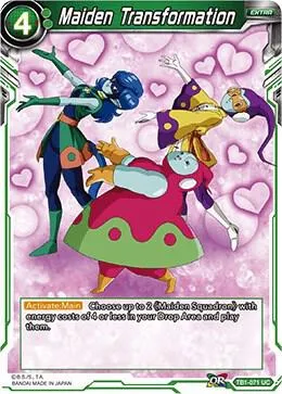 Maiden Transformation — Tournament of Power — Dragon Ball Super: Masters