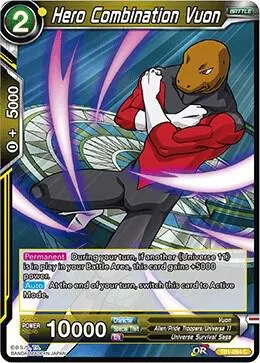 Hero Combination Vuon — Tournament of Power — Dragon Ball Super: Masters