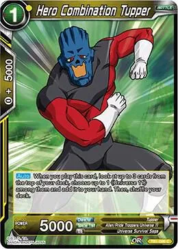 Hero Combination Tupper from Tournament of Power - Dragon Ball Super: Masters