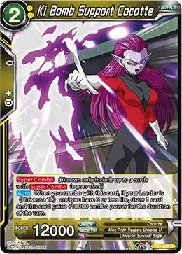 Ki Bomb Support Cocotte — Tournament of Power — Dragon Ball Super: Masters