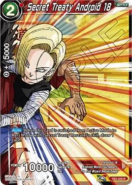 Secret Treaty Android 18 — World Martial Arts Tournament — Dragon Ball Super: Masters