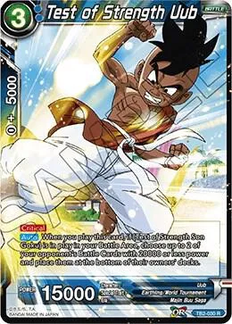 Test of Strength Uub — World Martial Arts Tournament — Dragon Ball Super: Masters