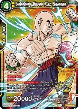 Unending Moves Tien Shinhan from World Martial Arts Tournament - Dragon Ball Super: Masters
