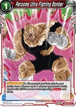 Recoome Ultra Fighting Bomber — Clash of Fates — Dragon Ball Super: Masters