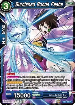 Burnished Bonds Fasha — Clash of Fates — Dragon Ball Super: Masters