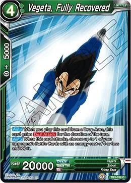 Vegeta, Fully Recovered — Clash of Fates — Dragon Ball Super: Masters