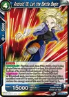 Product image for Android 18, Let the Battle Begin