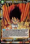 Product image for Vegeta, the King's Son (Dragon Brawl Draft Tournament Gold Stamped)