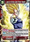 Product image for Leap to Victory Dark Prince Vegeta (Non-Foil Version)