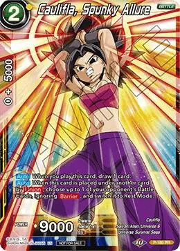 Caulifla, Spunky Allure — Promotion Cards — Dragon Ball Super: Masters