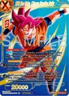 Product image for SSG Son Goku, Crimson Guardian Deity (Championship 2024 Finals Zenkai Pack) (Gold Stamped)