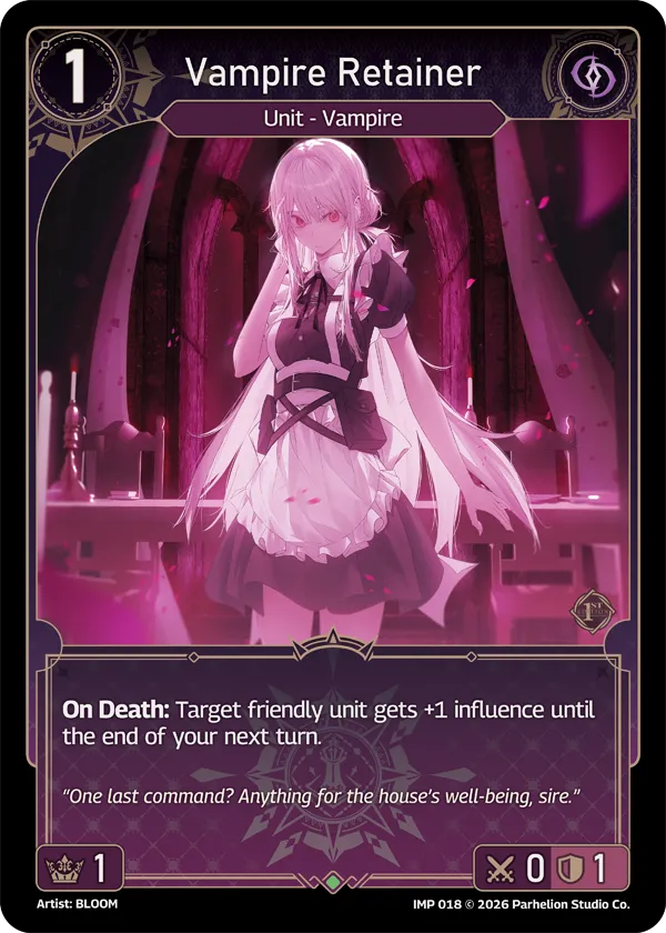 Vampire Retainer — Imperion 1st Ed — Echoes of Astra