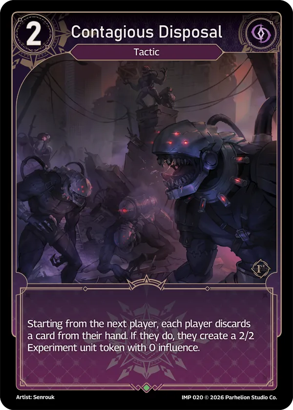 Contagious Disposal — Imperion 1st Ed — Echoes of Astra