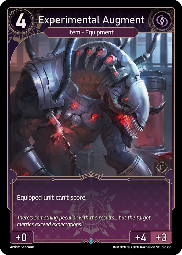 Experimental Augment — Imperion 1st Ed — Echoes of Astra
