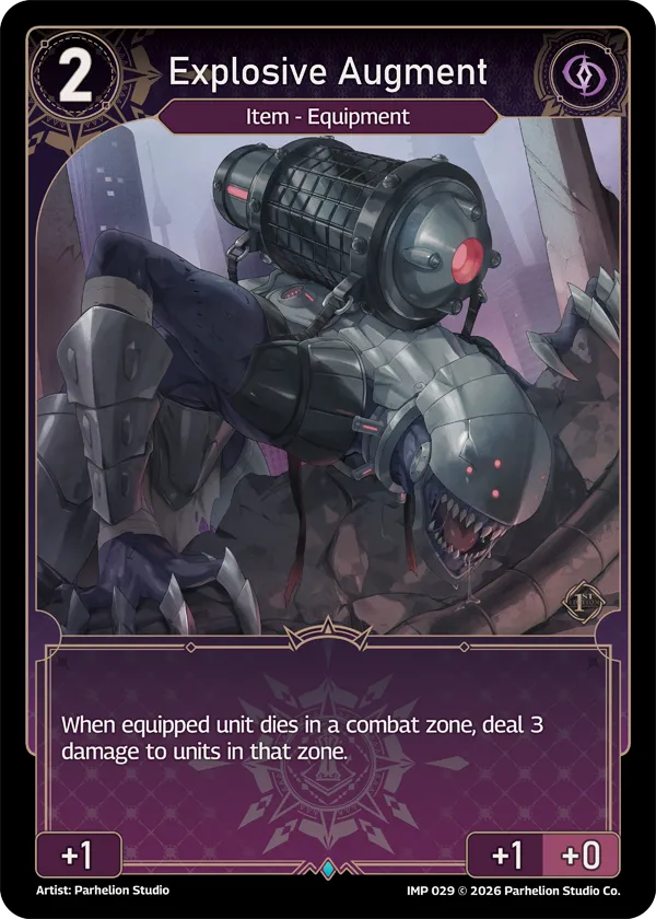 Explosive Augment — Imperion 1st Ed — Echoes of Astra