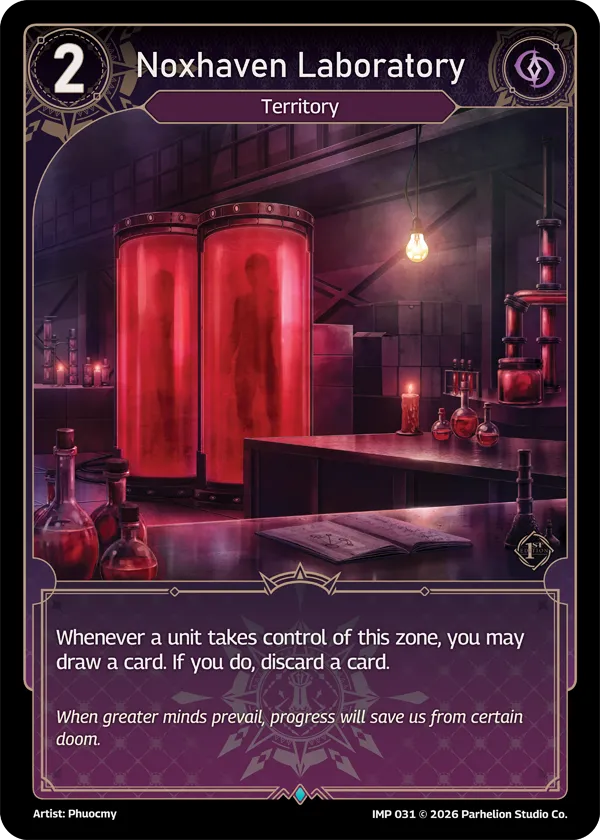 Noxhaven Laboratory — Imperion 1st Ed — Echoes of Astra