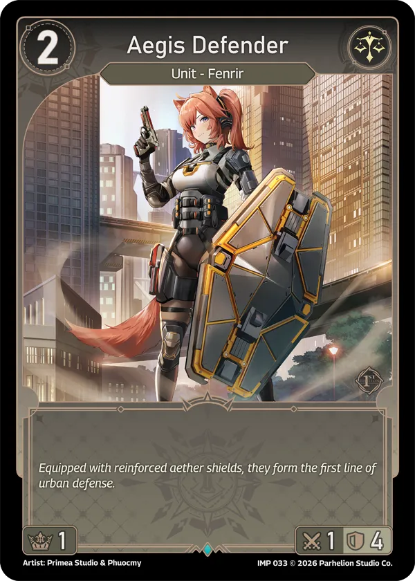 Aegis Defender — Imperion 1st Ed — Echoes of Astra