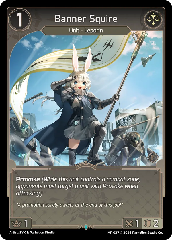 Banner Squire — Imperion 1st Ed — Echoes of Astra