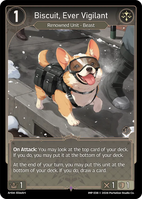 Biscuit, Ever Vigilant — Imperion 1st Ed — Echoes of Astra
