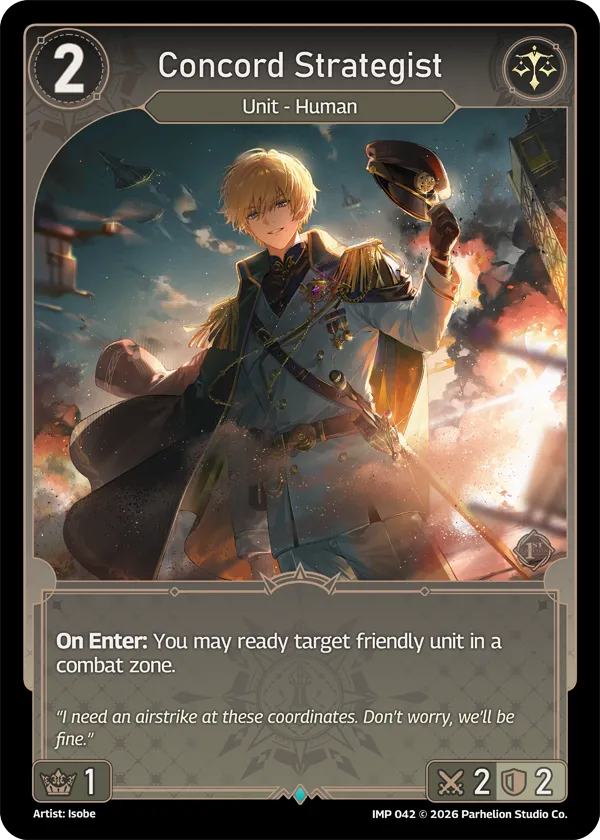 Concord Strategist — Imperion 1st Ed — Echoes of Astra
