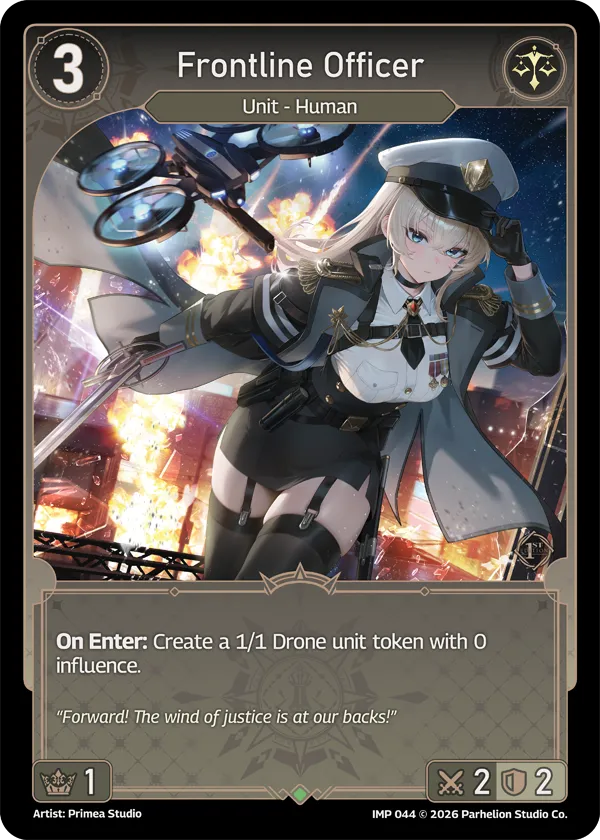 Frontline Officer — Imperion 1st Ed — Echoes of Astra