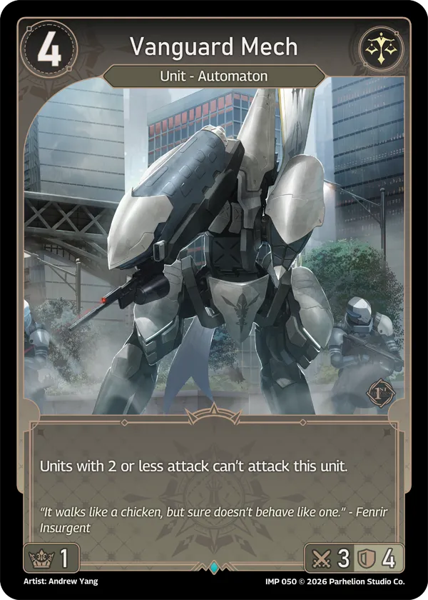 Vanguard Mech — Imperion 1st Ed — Echoes of Astra