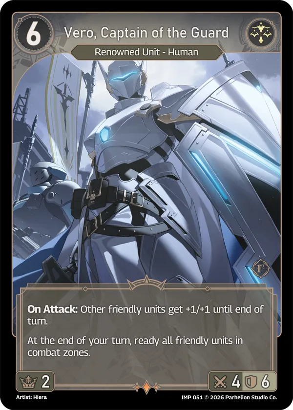 Vero, Captain of the Guard — Imperion 1st Ed — Echoes of Astra