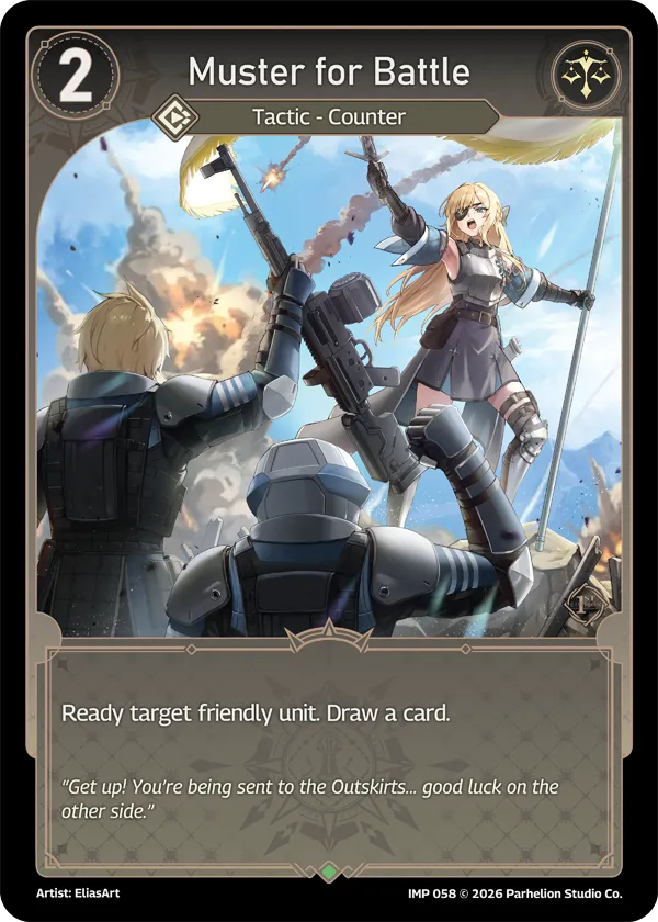 Muster for Battle — Imperion 1st Ed — Echoes of Astra