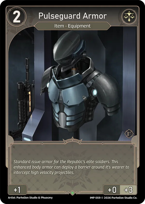 Pulseguard Armor — Imperion 1st Ed — Echoes of Astra