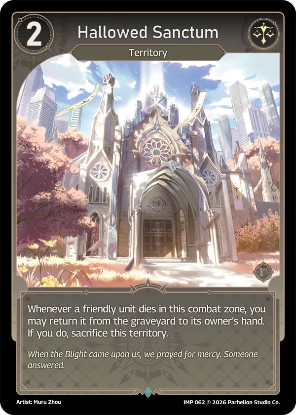 Hallowed Sanctum — Imperion 1st Ed — Echoes of Astra