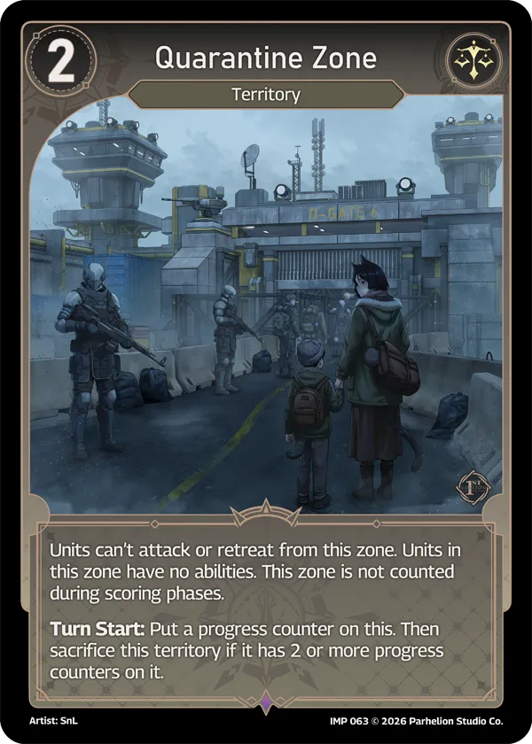 Quarantine Zone — Imperion 1st Ed — Echoes of Astra