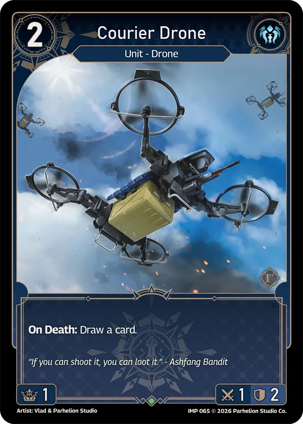 Courier Drone — Imperion 1st Ed — Echoes of Astra