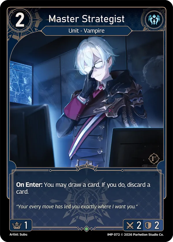 Master Strategist — Imperion 1st Ed — Echoes of Astra