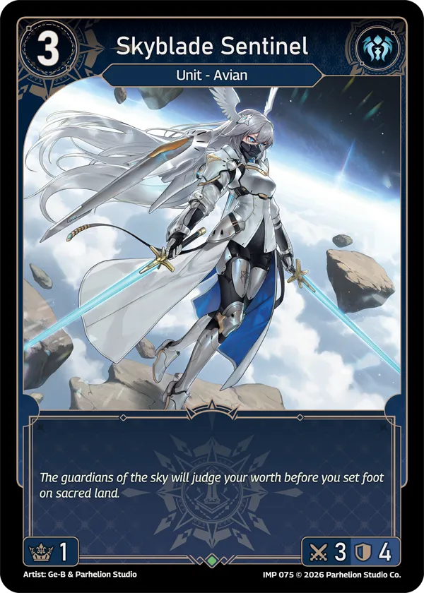 Skyblade Sentinel — Imperion — Echoes of Astra