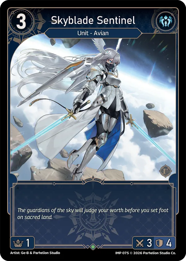Skyblade Sentinel — Imperion 1st Ed — Echoes of Astra
