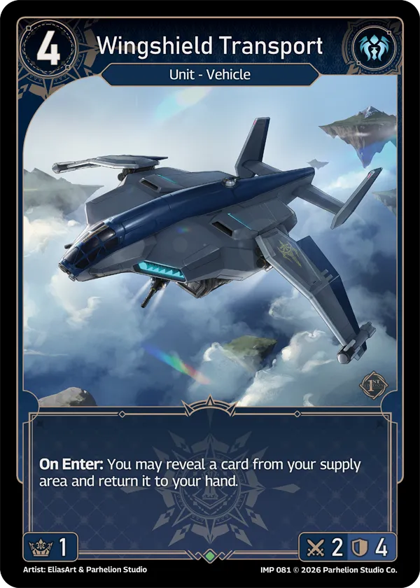 Wingshield Transport — Imperion 1st Ed — Echoes of Astra