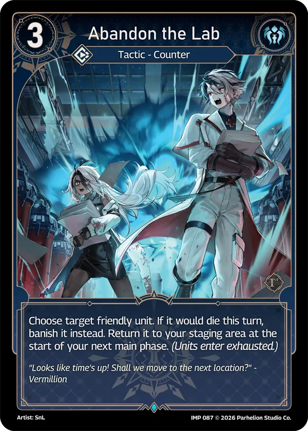 Abandon the Lab — Imperion 1st Ed — Echoes of Astra