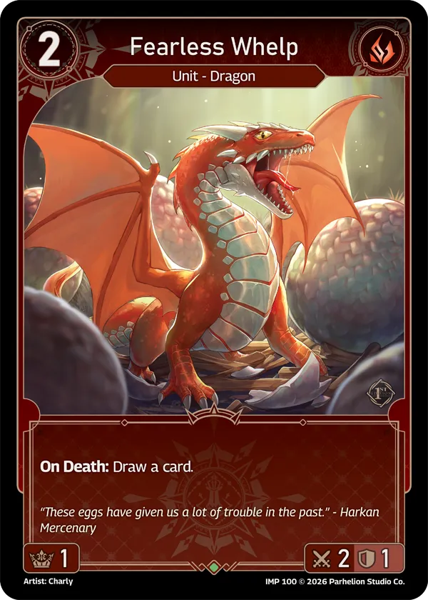 Fearless Whelp — Imperion 1st Ed — Echoes of Astra
