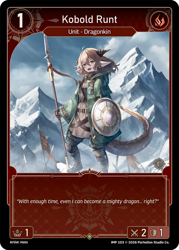 Kobold Runt — Imperion 1st Ed — Echoes of Astra