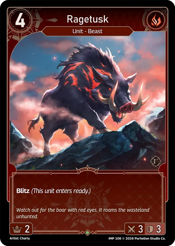 Ragetusk — Imperion 1st Ed — Echoes of Astra